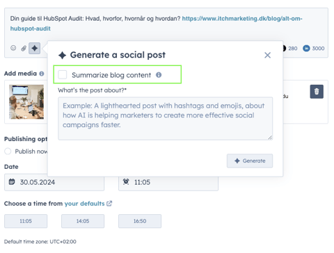 AI-Generated Social Post from Blog Post